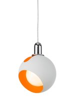 COSMO Redo - závesné oranžovo-biele svietidlo - 200mm