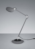 RODERIC Trio - pracovná LED lampa - antracitový kov - 600mm