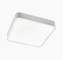 SCREEN Redo - LED stropnica - 360mm - biely kov+biele sklo
