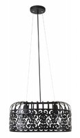 ALESSANDRA Rabalux - vintage lampa závesná - čierna- ø 460mm
