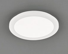 CAMILLUS Trio - kúpeľňová LED lampa - biely plast - ø 260mm